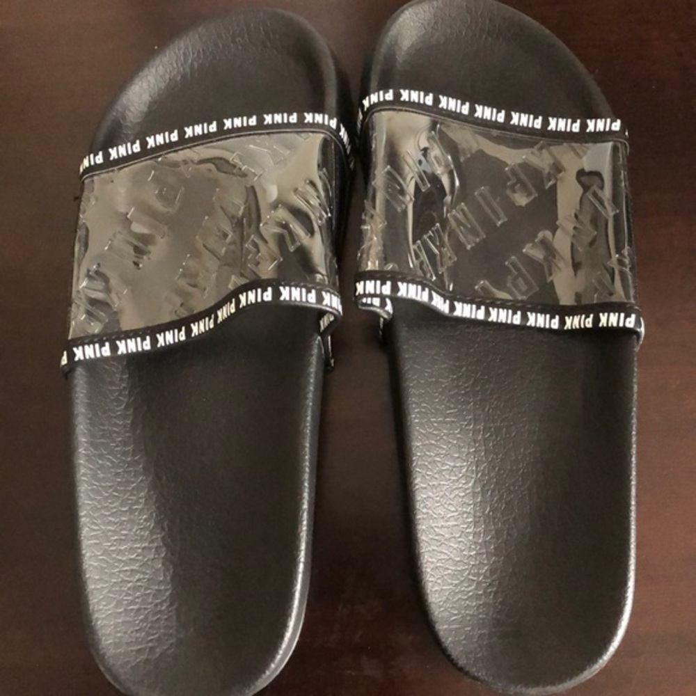 Victoria Secret Pink Sandals New Size M Medium NWOT